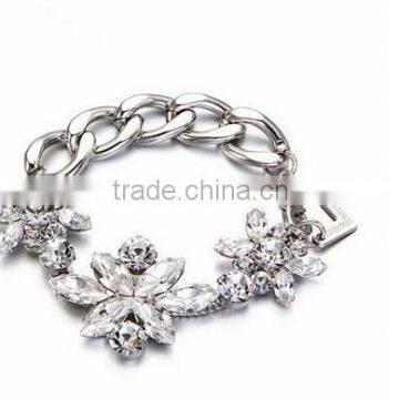 Clearly color chain Women's Fashion Metal statement Bracelet For Women Bohemian Party Anniversary Bracelets Bangles indian