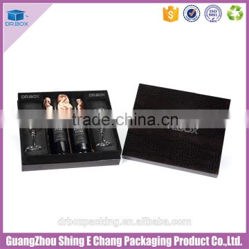 China professional customer made wine packing box with wine glass