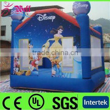 2015 cheap inflatable bouncy castle / inflatable jumping castle / princess castle bed