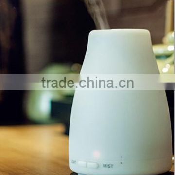 300ml corrugated ultrasonic aroma diffuser mist diffuser with 7 color LED light