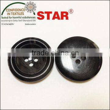 manufacture black plastic buttons