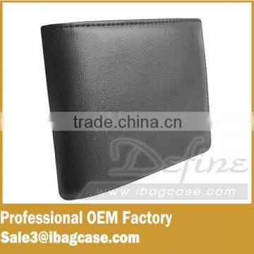 RFID Blocking Wallet New Black Leather Men's Wallet photo-6