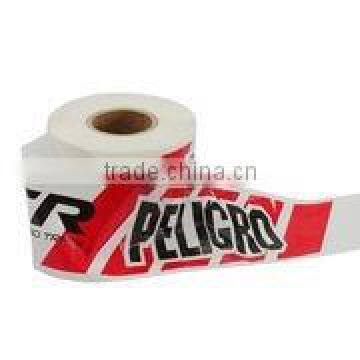 Warning tape with SGS and TUV Certification warning tape