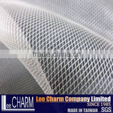 Taiwan 30D Diamond Stiff Nylon Net Fabric Roll