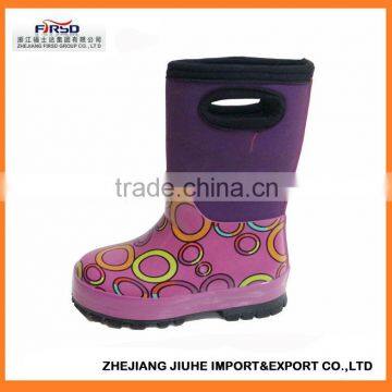 Kids' Rubber Neoprene Boots 2013