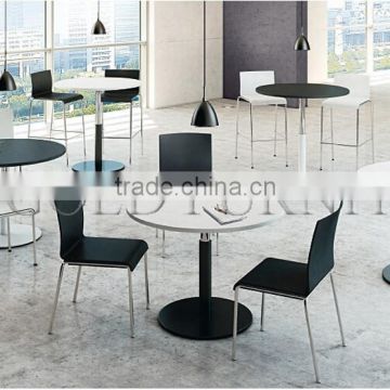 Modern Small Round Melamine Office Meeting Table (SZ-MT123)