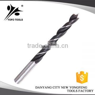 Three point wood working drilling bit 8