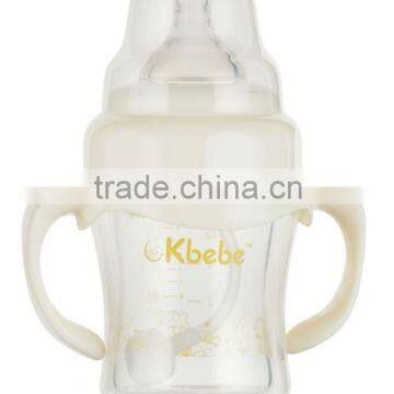 baby bottles 120 ml infant glass milk bottle with silicone color printing subscriptions and china clear thin glass baby bottle