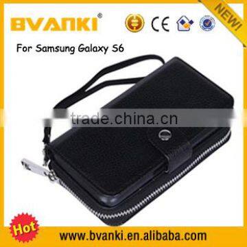 2016 Innovative Product New Hot Products Genuine Leather Phone Cases Fashion For Samsung Galaxy S6 Mobile Phone Amazon Smart photo-5