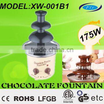 triple chocolate fountain [XW-001B1] CE GS ROHS ETL