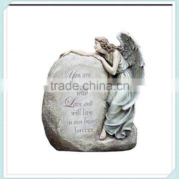 Memorial decorative angel garden statue