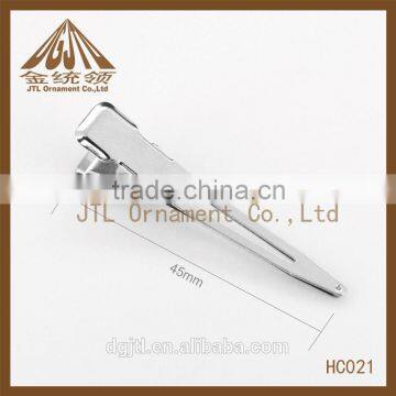 Fashion high quality single prong clips in bulk