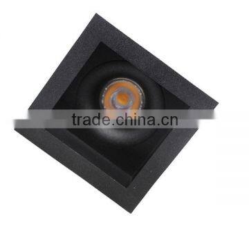 7W IP44 High Quality Aluminum Citizen COB LED Recessed Square Downlight photo-2