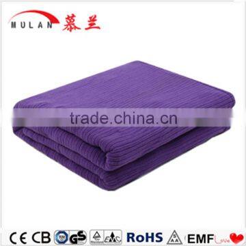 Hot Sale Woolen Massage Electric Overblanket for bed warmer