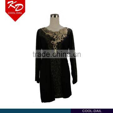  wholesale Muslim dress middle east Dubai fashionable dress for fat woman