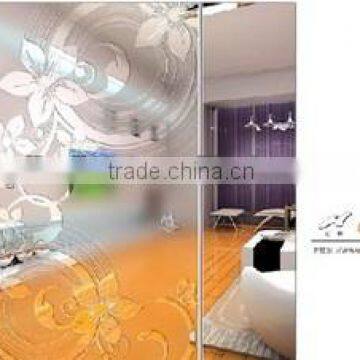 HEBEI Glass for sliding door,partition wall.3D series