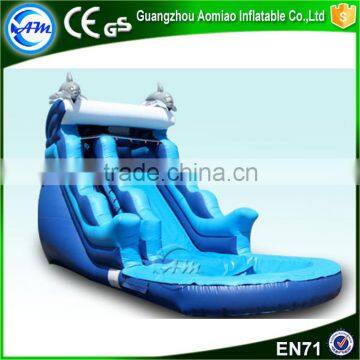 New Design Cheap Adult Size Water Slides,inflatable Shark Slide Supplier's Choice photo-6