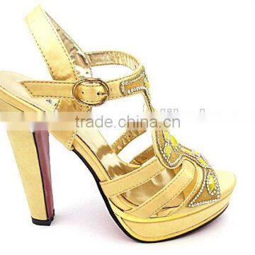 Fashion Sexy Lady Open Toe High Heel Wedding Shoes Diamond With Platform Shoes Party Shoes