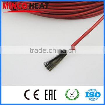 New infrared heating cable system of 3mm Silicone carbon fiber heating wire electric hotline