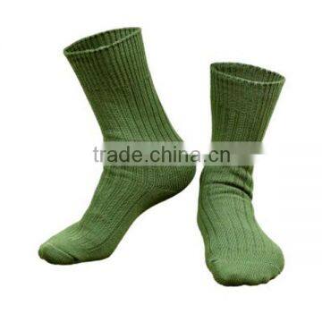 Custom thick terry cushioned military army socks