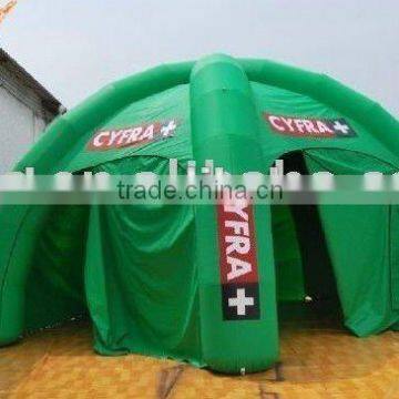 Giant inflatable airtight dome tent,spider tent for sale