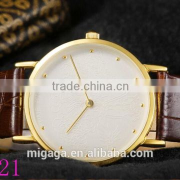 china factory made wholesale quartz custom your logo classic leather top sale alloy couple watches