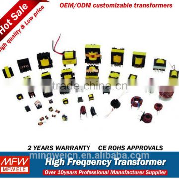 EE EI ETD PQ RM EF ETC type series 12v transformer for sale