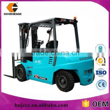 china supplier truck 6 ton electric Forklift Truck with battery and battery charger