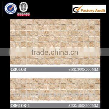 inkjet printing exterior interlocking stone wall tiles