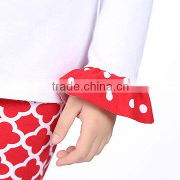 Wholesale Hot Sale Children Girls Beauty Clothing Set Top & Pant With Ruffle photo-5