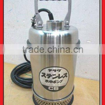 CE list submersible seawater pump stainless steel 1-3hp