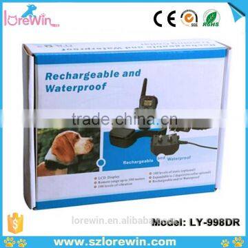 Hot Selling LY-998DR Dog Electronic Shock Training Collar, Rechargeable, Waterproof photo-4