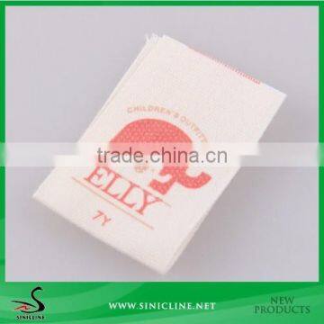 Sinicline Factory Made Folded Brand Printed Label in Fabric