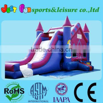 inflatable little castle and slide combos