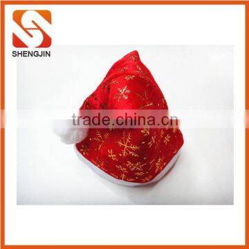 SJ-6735 Christmas Decoration Hat Xmas Gifts Velvet Adult Santa Hat photo-4