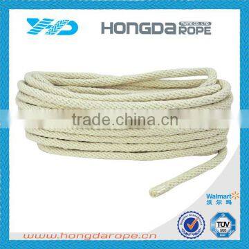 12 strand braided cotton twine , soild braided cotton rope