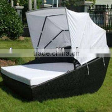 all weather rattan cheap sofa bed with canopy