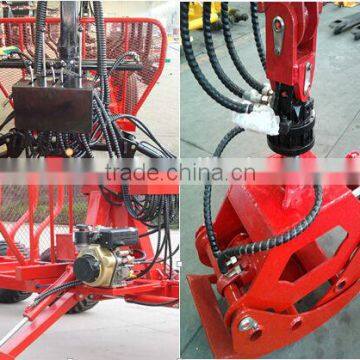 Log Trailer Crane ZM3004,3 TonTimber Trailer With Crane,Tractor Mounted Model((1 Ton,3 Ton,5 Ton,8 Ton,10ton,12 Ton) )