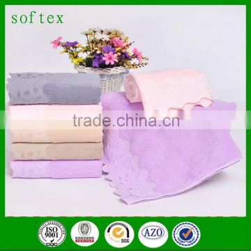 100%cotton towel products,Rose lace rose hand towel