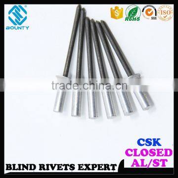 TOP QUALITY DIN EN ISO 15974 ALU/ST COUNTERSUNK HEAD SEALED BLIND RIVETS photo-4