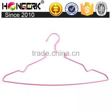 durable non-slip plastic coated metal wire hanger