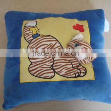 Fashion Soft Plush Cushion With Cute Animals, Cute Stuffed Cushion