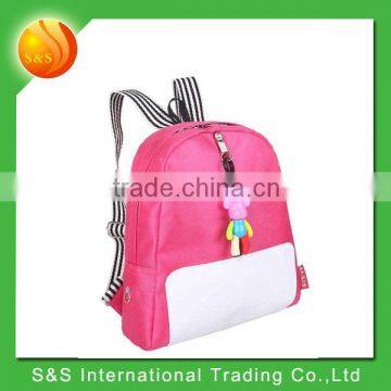 2015 custome cartoon child school bag