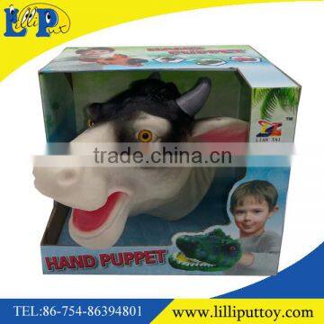 Hand Puppet Emulational Shark Animal Glove Toy photo-6