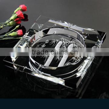 2015 newest design cheap crystal ashtray