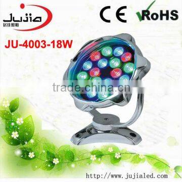 18*1W IP68 color changing led swimming pool lights,LED Fountain Lights,led underwater lights