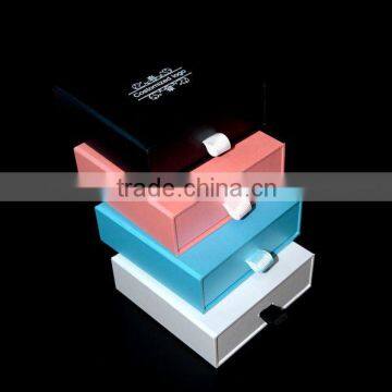 Drawer Style White Blue Cell Phone Case Packaging Box photo-2