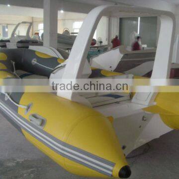 High Quality PVC Material and CE Certification Rigid Hull Fiberglass High Speed Inflatable Boat Quality Choice photo-4