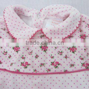 Wholesale Baby Clothing China Fashion Baby Toddler Romper With Pink Dots photo-3