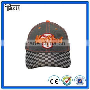 Brushed Microfiber Plastic Buckle baseball Cap adjustable cap